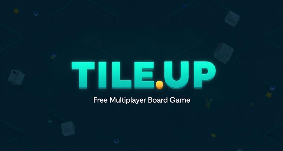 Multiplayer Browser Board Game | Play TileUp Online